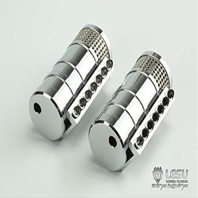 Lesu Metal Air Filter for 1/14 Tmy King Gl Rc Tractor Truck Car DIY Upgrade