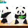 Qwifyu Talking Panda, Repeats What You Say Plush Animal Toy Buddy Panda for Boys Girls Kids Gift view 2