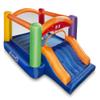 Cloud 9 Inflatable Bounce House and Blower, Monster Theme Bouncer for Kids with Slide, Includes Stakes and Repair Patches view 2