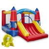 Cloud 9 Inflatable Bounce House and Blower, Rocket Theme Bouncer for Kids with Slide, Includes Stakes and Repair Patches view 1