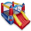 Cloud 9 Inflatable Bounce House and Blower, Rocket Theme Bouncer for Kids with Slide, Includes Stakes and Repair Patches view 2
