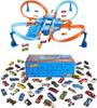Hot Wheels 50 Pack (Styles May Vary) AND Hot Wheels Criss Cross Crash Track Set [Amazon Exclusive] view 1