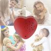 1 Pack, Inventiv 60 Second Voice Sound Recorder Module for Plush Toy, Stuffed Teddy Bear Animal Recordable Heart, Record Custom Messages (Red) view 4