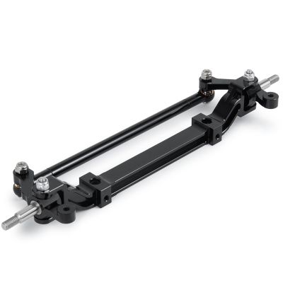 Alloy Front Steering Rod Link Pole Wheel Axle for 1/14 RC Tamiya Tractor Truck Upgrade Parts