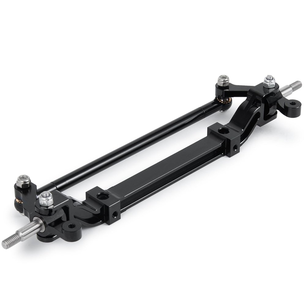 Alloy Front Steering Rod Link Pole Wheel Axle for 1/14 RC Tamiya Tractor Truck Upgrade Parts