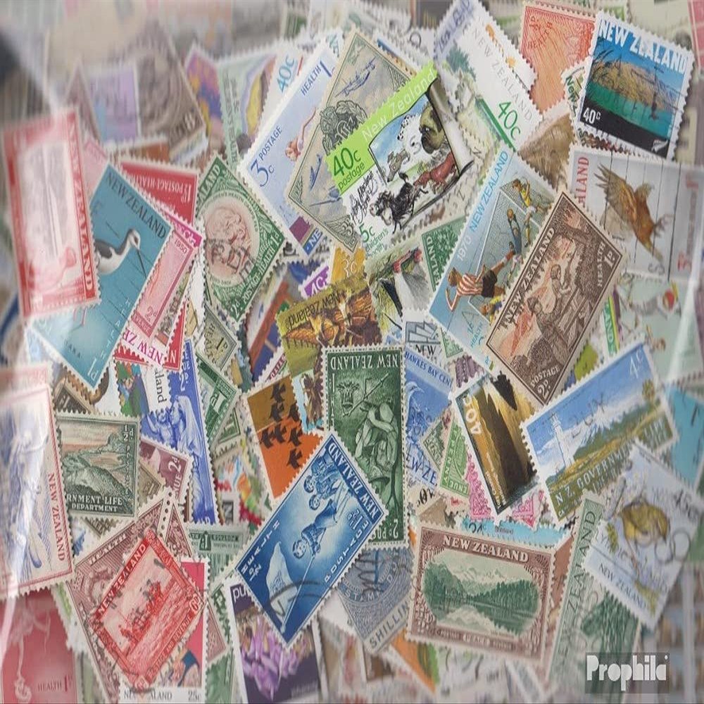 Prophila Collection New Zealand 800 Various Stamps (Stamps for Collectors)