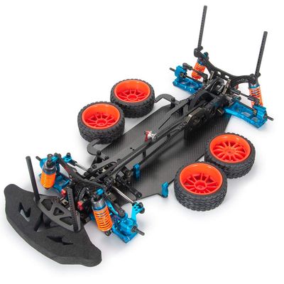 Alloy Carbon Touring Car Frame Body for RC 1/10 Drift Racing Car Shaft Drive