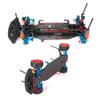 Alloy Carbon Touring Car Frame Body for RC 1/10 Drift Racing Car Shaft Drive view 3
