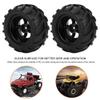 2Pcs RC Wheel Tire, 82mm Rubber Tyre RC Accessory for 1/16 Remote Control Racing Car Truck Model Car Accessories Rc 1/12 Tires 1/16 Rc Tires view 2