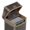 Commander's Cache Giant Deck Box with Divider - Holds 120+ Double Sleeved EDH Trading Cards | TCG Pro Plastic Deck Protector & Storage Accessory - Compatible with All Popular Card Games view 2