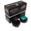 RetroArcade.us Arcade Game Dome Illuminated Button for Arcade and Crane Machines Green view 1