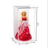 Better Display Cases Clear Acrylic Figure Display Case for Figurine Miniature Doll Bobblehead , Doll Stands (vertical or horizontal) Display Box for figures,DIM:5.5"L x 5.5"W x 13.25"H.(A017-WB-WM) view 2