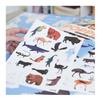 Poppik Discovery Sticker Kit Animals of The World - for Ages 5 and Above. Fun, Educational Poster Kit for Kids view 4