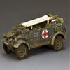 King & Country Toy Soldiers WW2 German Army WH088 Feldgrau Kubelwagen Ambulance 1:30 Scale Mixed Media view 1