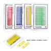 12pcs/Set Microscope Plastic Prepared Slides Set for Student Basic Biology Education (All Colors) view 4