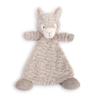 DEMDACO Luna The Llama Soft Brown 13 x 10 Polyester Fabric Plush Baby Rattle Blankie view 1