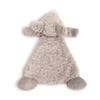 DEMDACO Luna The Llama Soft Brown 13 x 10 Polyester Fabric Plush Baby Rattle Blankie view 2