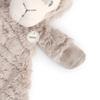 DEMDACO Luna The Llama Soft Brown 13 x 10 Polyester Fabric Plush Baby Rattle Blankie view 3