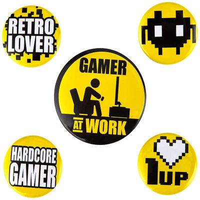 Pyramid International BP80647 Badges, 10 x 12.5cm, Multicoloured
