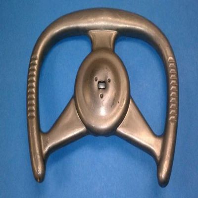 Murray Pedal Car Steering Wheel Bottom Cut Out - Bare Metal
