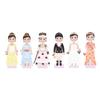 Floss & Rock Magnetic Dress Up Wooden Doll - Charlotte view 3