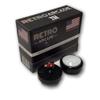 RetroArcade.us Arcade Game Dome Illuminated Button for Arcade and Crane Machines White view 1
