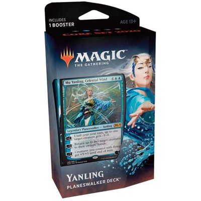 CuteExpress Magic The Gathering: MTG: Core Set 2020 Planeswalker Deck - Yanling w/Booster Pack (Blue)
