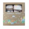 Angel Dear Toast Twin Set Blankies Box. view 1