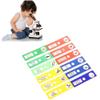 12pcs/Set Microscope Plastic Prepared Slides Set for Student Basic Biology Education (Colour Mixture) view 3