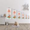 HB Art Design Fox Owl Frog Motivational Wall Art Nursery Decor 3 PANEL CANVAS PRINT SET Baby Girl and Baby Boy Room Kids Room Nursery Room Decor Ready to Hang-%100 Handmade in the USA-(40x30) x3 view 4
