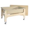 Wood Designs Multipurpose Sand & Water Sensory Center with Clear 9" D Tub & Lid, Constructed from 100% Plywood, Activity Table for Kids, Classroom view 1