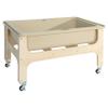 Wood Designs Multipurpose Sand & Water Sensory Center with Clear 9" D Tub & Lid, Constructed from 100% Plywood, Activity Table for Kids, Classroom view 4