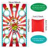 Blulu Carnival Toss Game Banner with 3 Bean Bags Carnival Game for Kids and Adults in Indoor Outdoor Activities Circus Theme Birthday Party Decoration Supply Set view 2