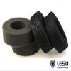 TOUCAN RC HOBBY 1Pair Lesu Model Part Rubber Tires D 1/14 Rc Tmy Tractor Truck DIY Car view 2