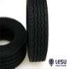 TOUCAN RC HOBBY 1Pair Lesu Model Part Rubber Tires D 1/14 Rc Tmy Tractor Truck DIY Car view 3