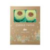 Angel Dear Green Avocado Twin Set Blankies Box. view 1