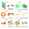 Scientoy Fidget Toy Set, 35 Pcs Sensory Toy for ADD, OCD, Autistic Children, Adults, Anxiety Autism to Stress Relief and Anti Anxiety with Motion Timer, Perfect for Classroom Reward with Gift Box view 4