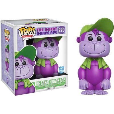 Funko The Great Grape Ape Shop 4000pcs Exc Pop Animation Vinyl Figure & 1 Compatible Protector Bundle (12201 - B)