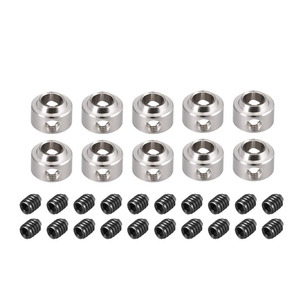 uxcell 10PCS RC Airplane Plane Landing Gear Wheel Stop 4.1mm Shaft Hole Dia.