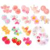 Hifot 16 Pairs Clip on Earrings Girls, No Pierced Design Earrings Dress up Pretend Princess Play Jewelry Accessories for Kids view 1