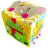 MOVEBO Soft Cube for Baby Development,Touch Toy for Babies 0, Quiet Sensory Cube, Newborn Toy Gift Idea view 1