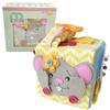 MOVEBO Soft Cube for Baby Development,Touch Toy for Babies 0, Quiet Sensory Cube, Newborn Toy Gift Idea view 2