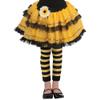 Bumblebee Footless Tights - Child Standard Size, Black/Yellow - 2 Pcs view 1