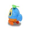 JAMARA Rota Heli 460468 Softball with Geometric Holes, Rotating Plastic Ball, Promotes Motor Skills and Imaginative Play, Blue view 4