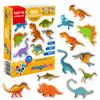 Dinosaur Magnets - Fridge Magnet for Kids -15 Large Fridge Magnets for Toddlers -Refrigerator Magnet for Children - Baby Magnetic Animal - Toddler Toys Magnetic Baby Toys view 1