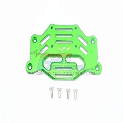 Aluminum Front Fender Stabilizing Plate for 1/10 RC Crawler For Traxxas TRX-4-1Pc Set Green