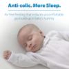 Dr. Brown's Natural Flow Anti-Colic Options+ Narrow Baby Bottle, Pink Floral, 8 oz/250 mL, with Level 1 Slow Flow Nipples, 0m+, 4 Pack view 2