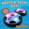 Let Loose Moose Hover Soccer Ball, Set of 2 LED Soccer Ball Toys, Gifts for 8 Year Old Boys, Indoor LED Floating Football for 7 Year Old Kids, Boy Birthday Gifts Age 4-6, 6-8, 8-12 Fun Sport Toy view 3
