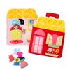 LOVELNE Quiet Busy Book, Carry Home Dollhouse Bag, Educational Toddler Activity Toy view 1