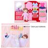 LOVELNE Quiet Busy Book, Carry Home Dollhouse Bag, Educational Toddler Activity Toy view 3